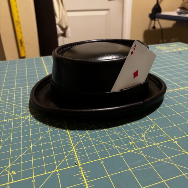 Classic Black Pork Pie Hat